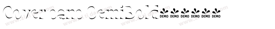 Cover sans SemiBold字体转换